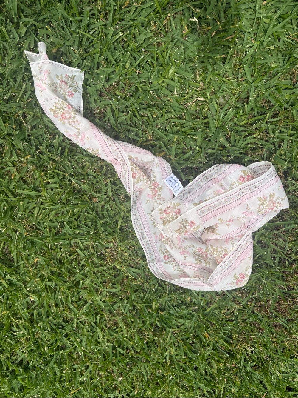 Jacqueline Ferrar Pink Floral Lightweight Scarf Wrap